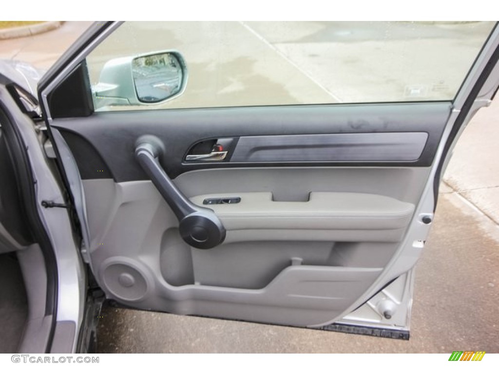 2009 CR-V EX-L - Alabaster Silver Metallic / Gray photo #26
