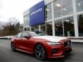 Fusion Red Metallic 2019 Volvo S60 T6 AWD R Design