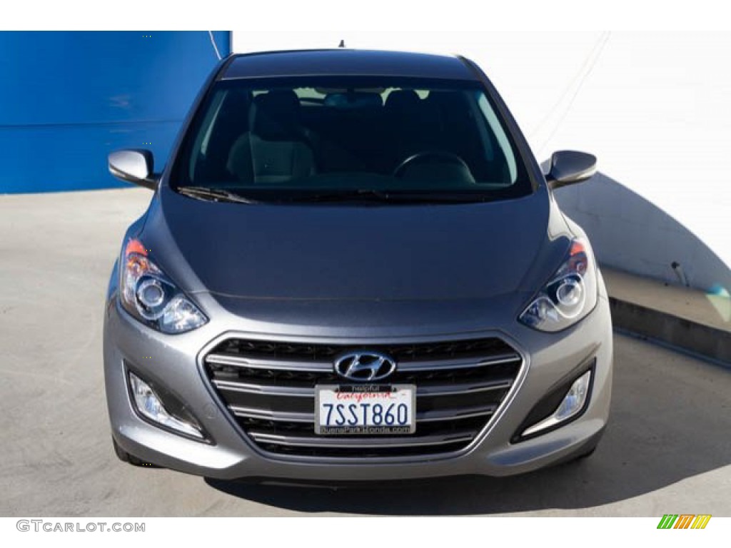 2016 Elantra GT  - Galactic Gray / Black photo #7