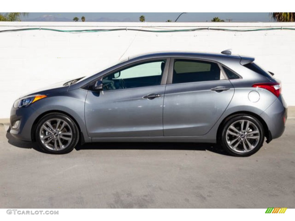 2016 Elantra GT  - Galactic Gray / Black photo #9