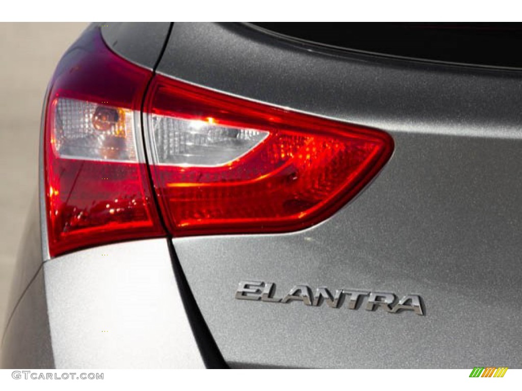 2016 Elantra GT  - Galactic Gray / Black photo #11