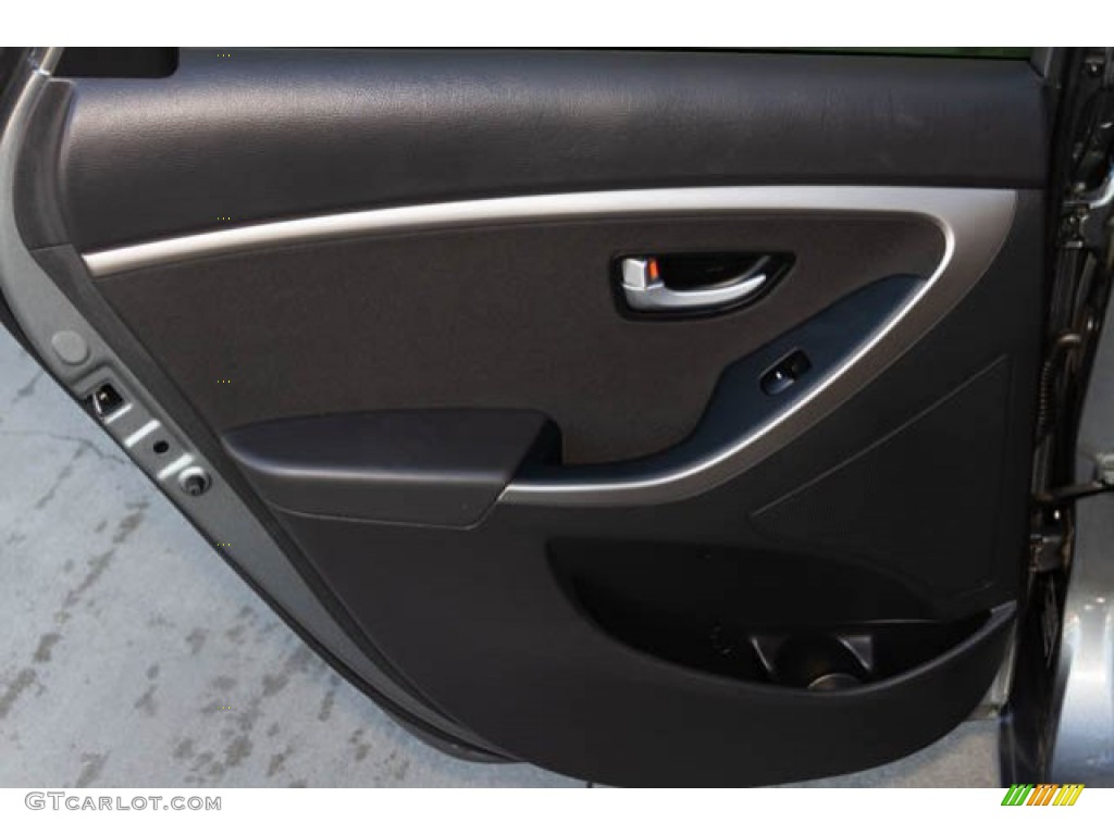 2016 Elantra GT  - Galactic Gray / Black photo #28