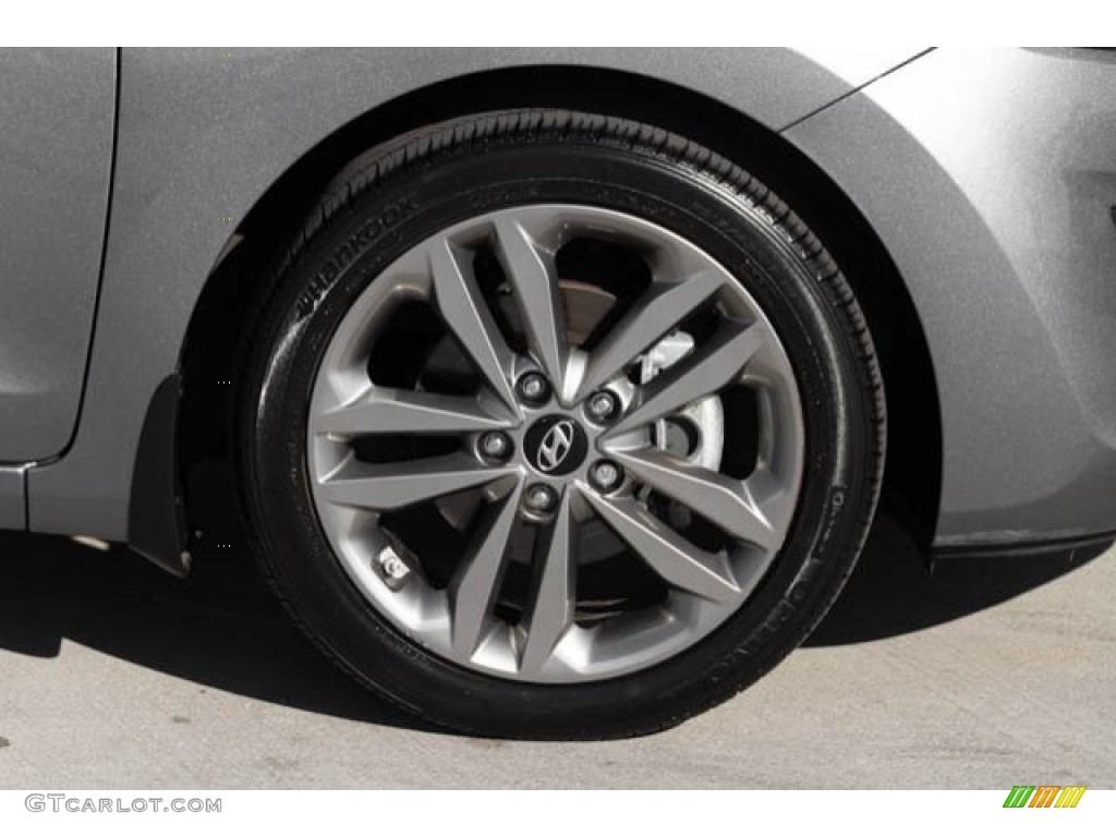2016 Elantra GT  - Galactic Gray / Black photo #33