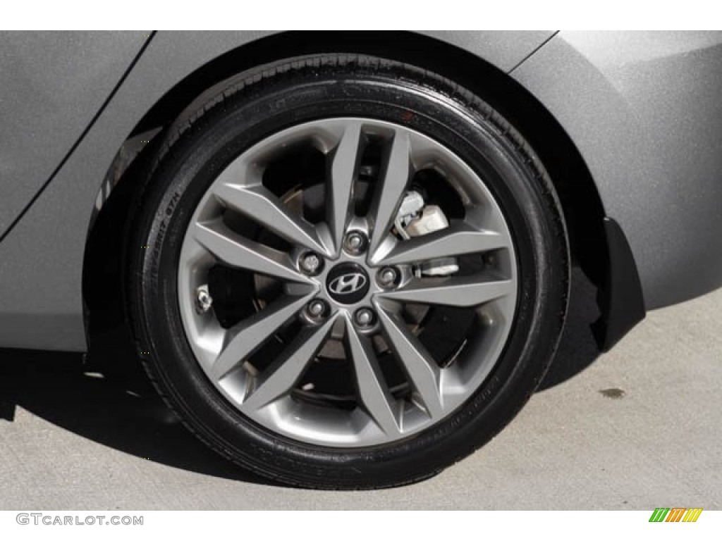 2016 Elantra GT  - Galactic Gray / Black photo #34