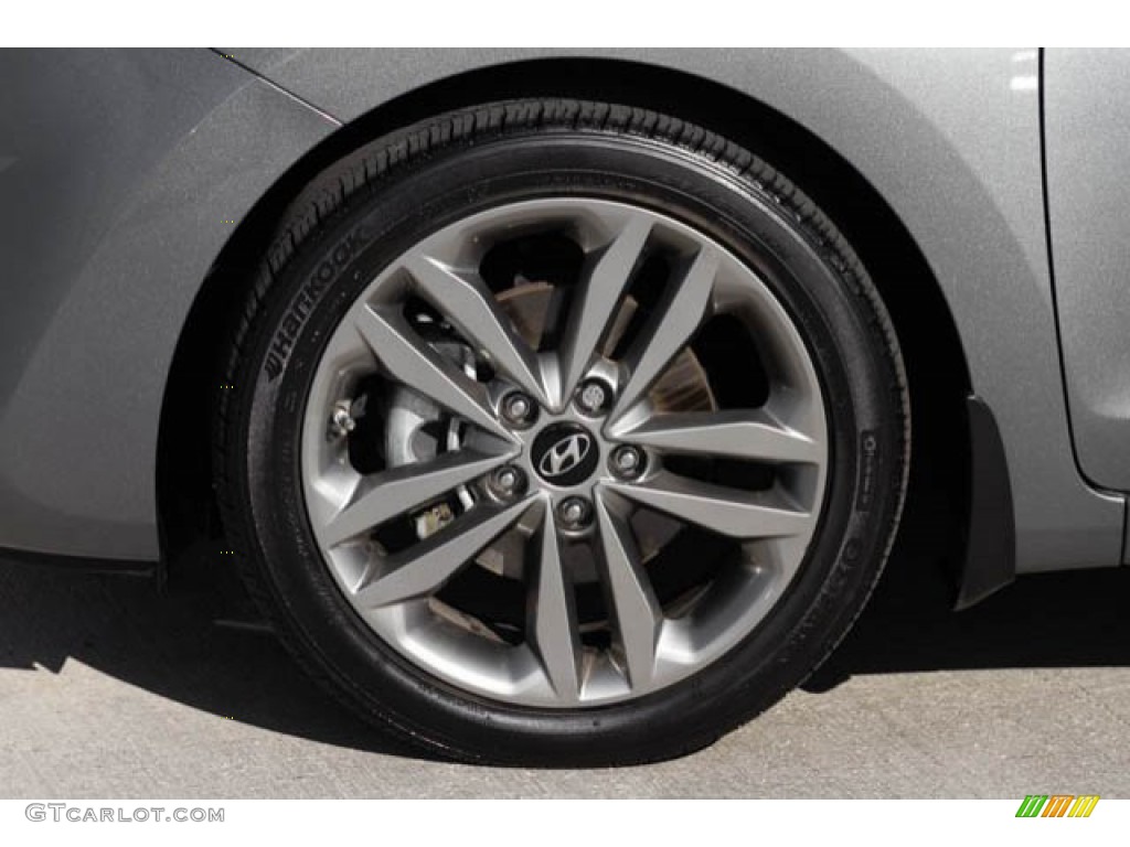 2016 Elantra GT  - Galactic Gray / Black photo #35