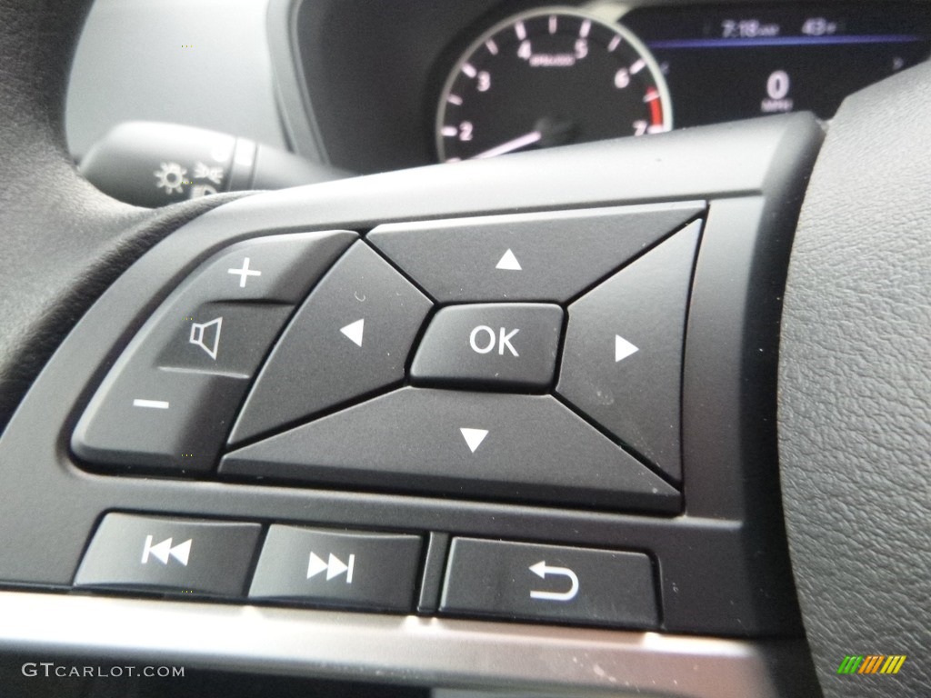 2019 Nissan Altima S Charcoal Steering Wheel Photo #131259915