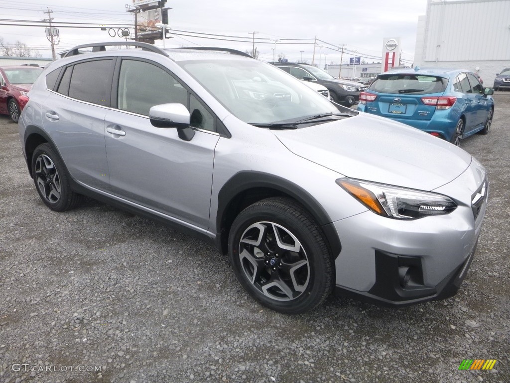 2019 Crosstrek 2.0i Limited - Ice Silver Metallic / Black photo #1
