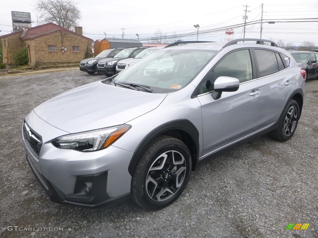 2019 Crosstrek 2.0i Limited - Ice Silver Metallic / Black photo #8