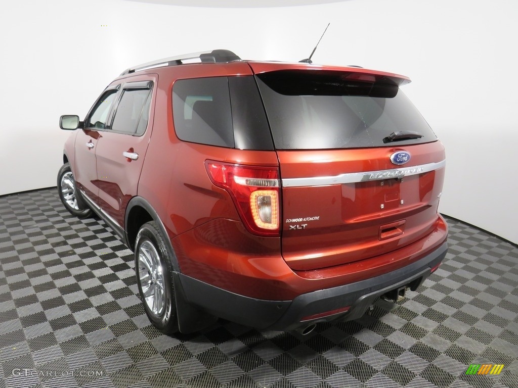 2014 Explorer XLT 4WD - Sunset / Medium Light Stone photo #15