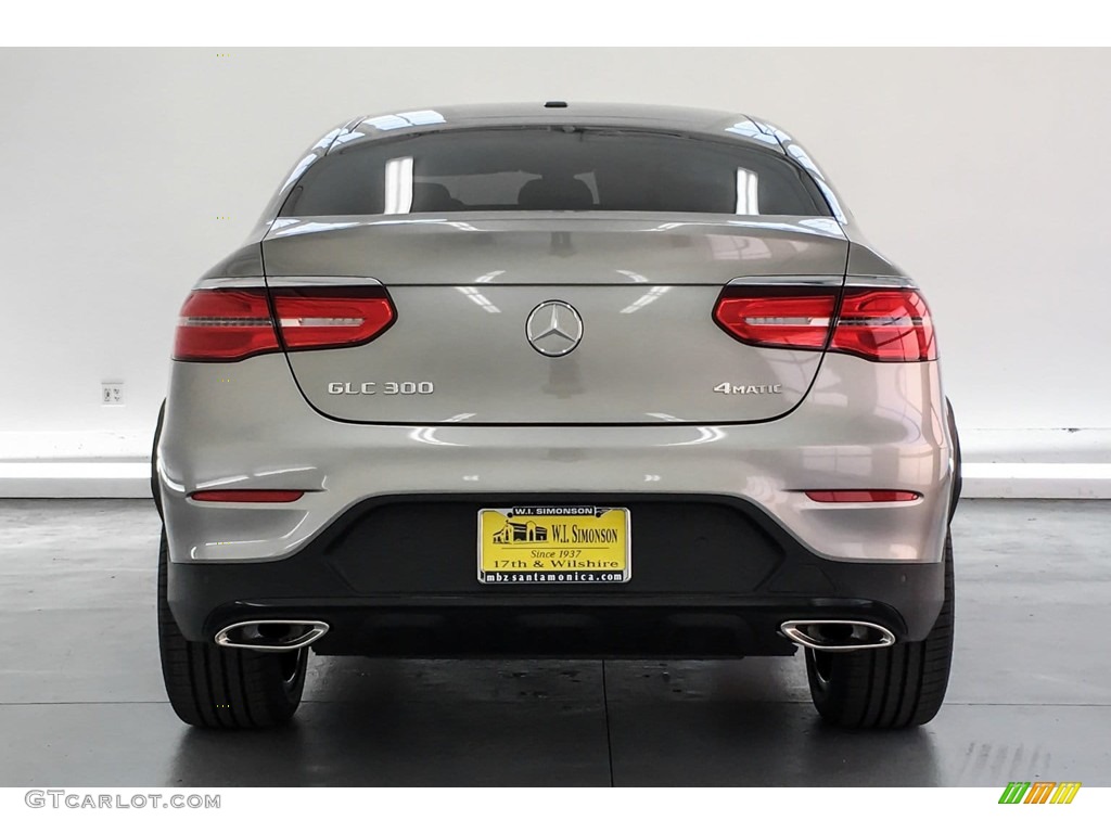 2019 GLC 300 4Matic Coupe - Mojave Silver Metallic / Black photo #3