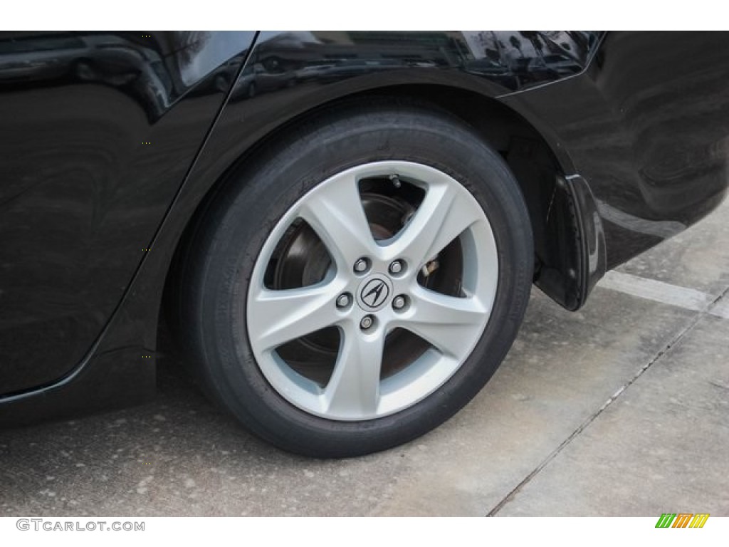 2009 TSX Sedan - Crystal Black Pearl / Ebony photo #13