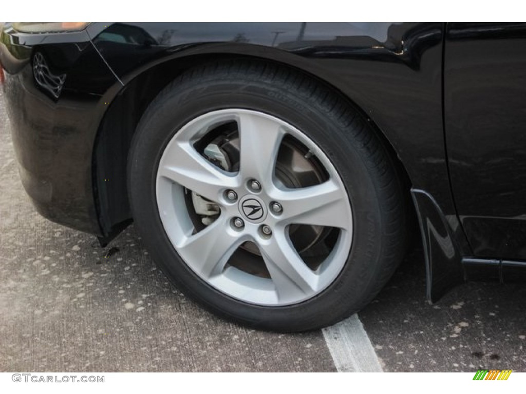 2009 TSX Sedan - Crystal Black Pearl / Ebony photo #14