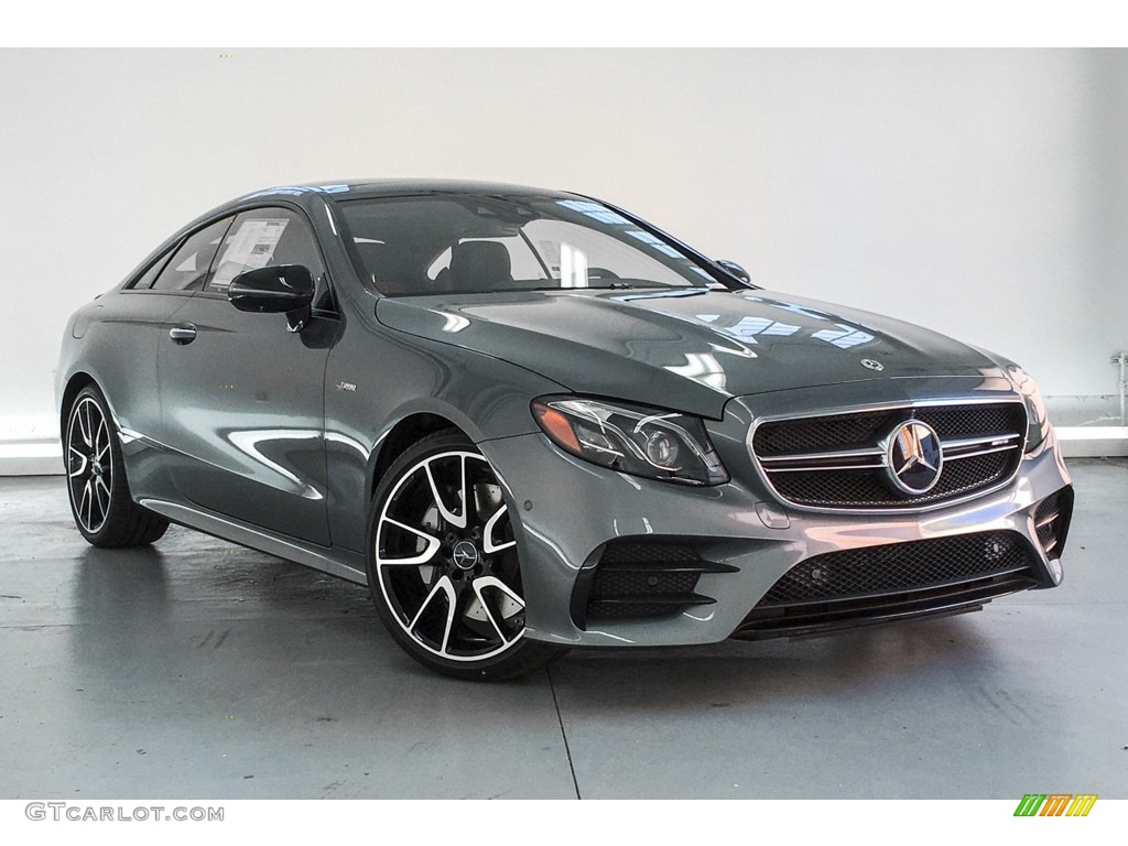 Selenite Grey Metallic 2019 Mercedes-Benz E 53 AMG 4Matic Coupe Exterior Photo #131264025
