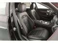 2019 Mercedes-Benz E Black/DINAMICA w/Red Stitching Interior Front Seat Photo