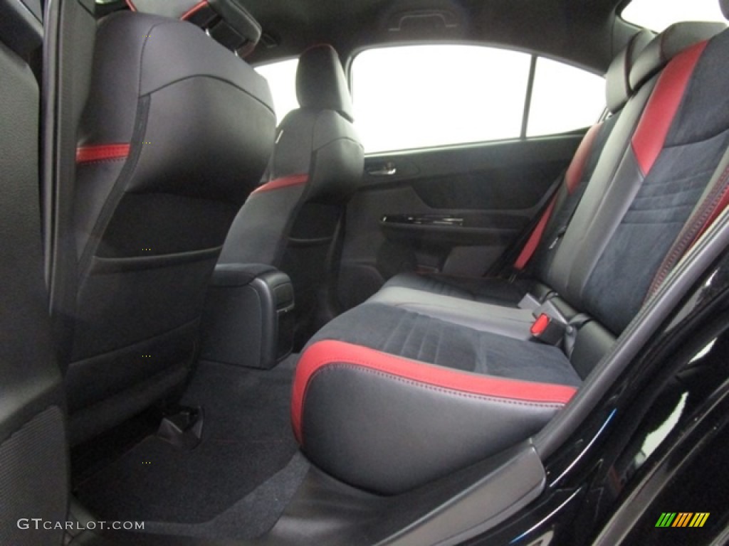 2018 Subaru WRX STI Type RA Rear Seat Photo #131267148