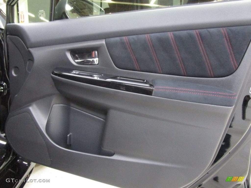 2018 Subaru WRX STI Type RA Carbon Black Door Panel Photo #131267163