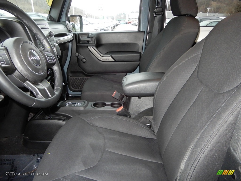 2014 Wrangler Sport 4x4 - Anvil / Black photo #12