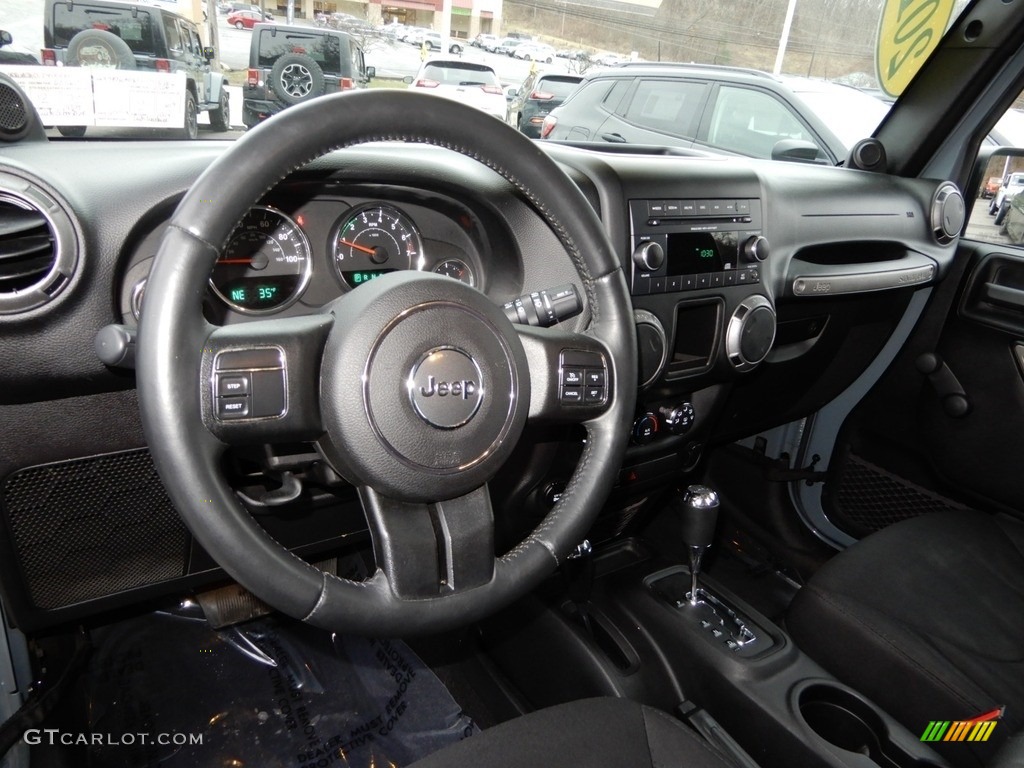 2014 Wrangler Sport 4x4 - Anvil / Black photo #14