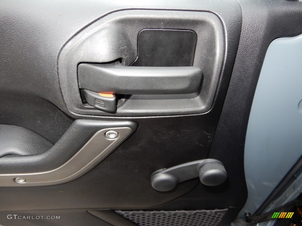 2014 Wrangler Sport 4x4 - Anvil / Black photo #15