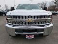 Summit White - Silverado 2500HD Work Truck Double Cab 4WD Chassis Photo No. 2