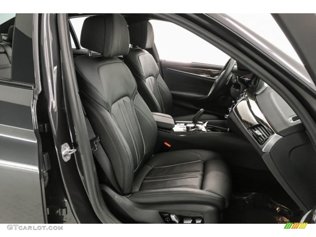 2018 5 Series M550i xDrive Sedan - Dark Graphite Metallic / Black photo #6