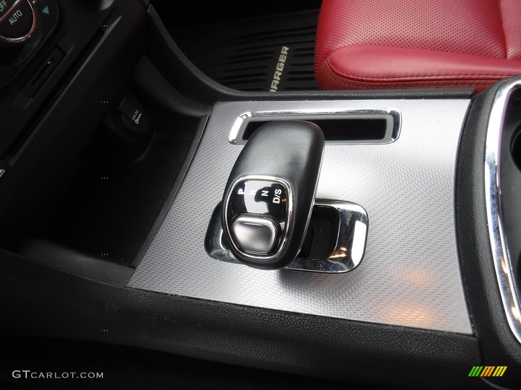 2013 Charger SXT AWD - Bright White / Black/Red photo #20