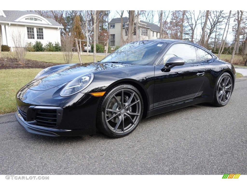 Black 2019 Porsche 911 Carrera T Coupe Exterior Photo #131272737