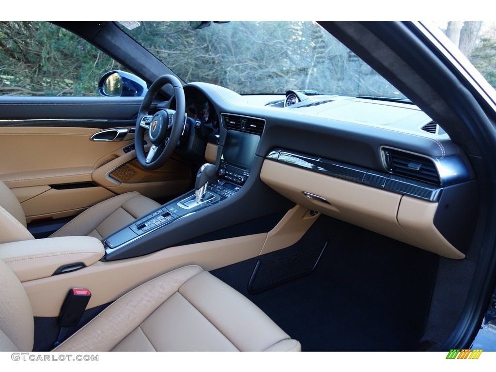 2019 911 Carrera 4S Coupe - Night Blue Metallic / Natural Espresso/Cognac photo #13