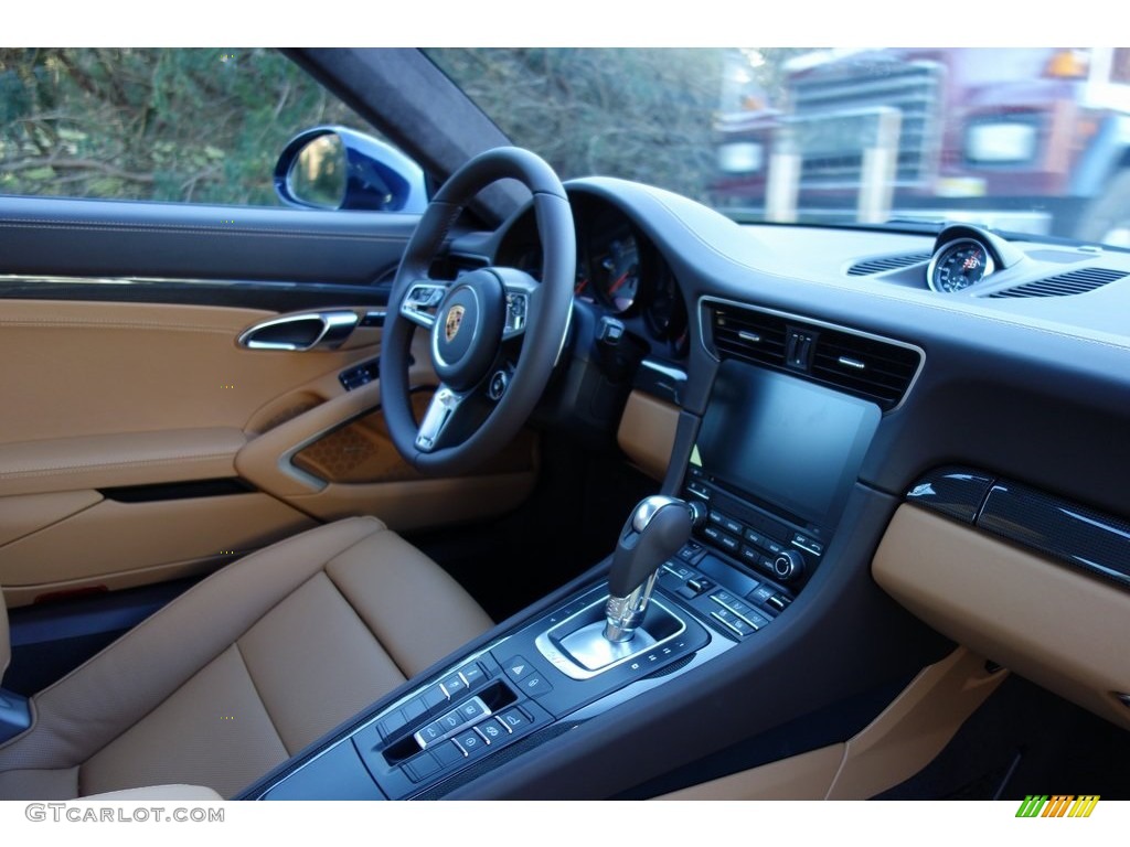 2019 911 Carrera 4S Coupe - Night Blue Metallic / Natural Espresso/Cognac photo #14