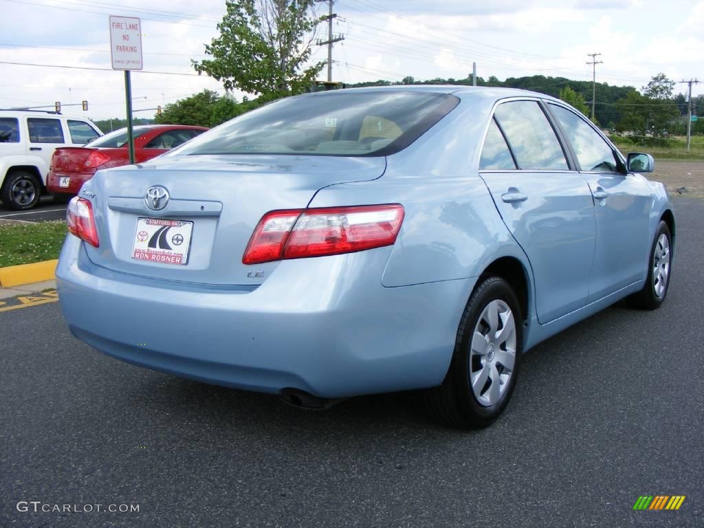 2009 Camry LE - Sky Blue Pearl / Ash photo #3