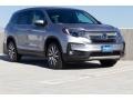 2019 Lunar Silver Metallic Honda Pilot EX-L  photo #1