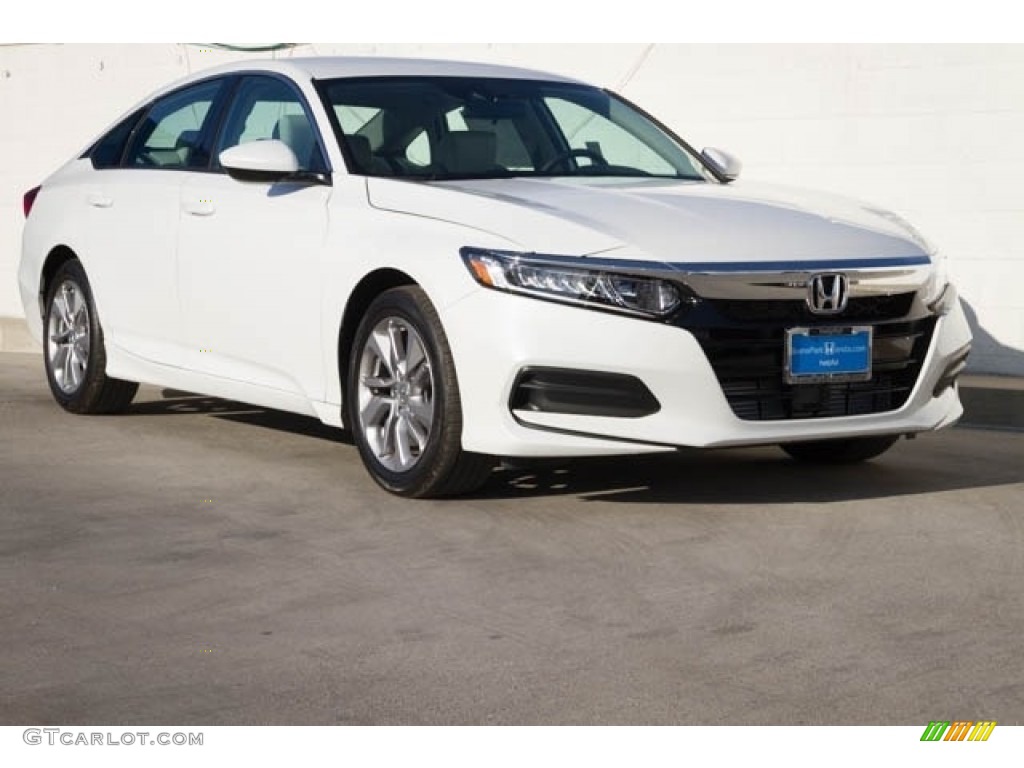 2019 Platinum White Pearl Honda Accord Lx Sedan 131244913