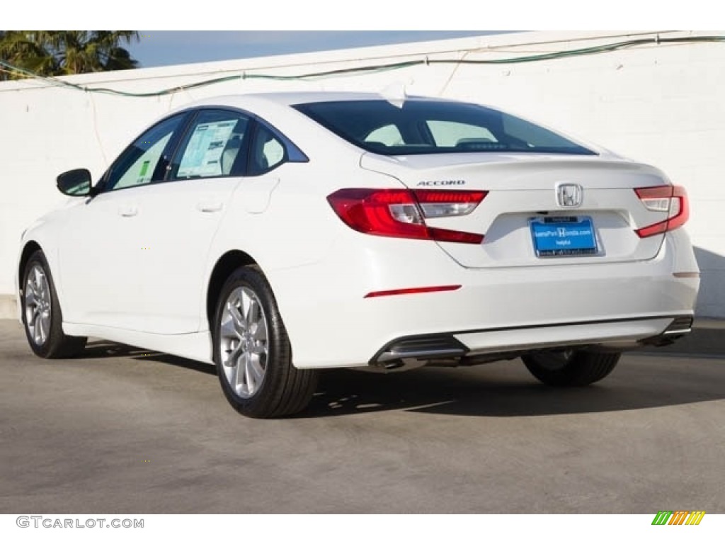 2019 Accord LX Sedan - Platinum White Pearl / Ivory photo #2