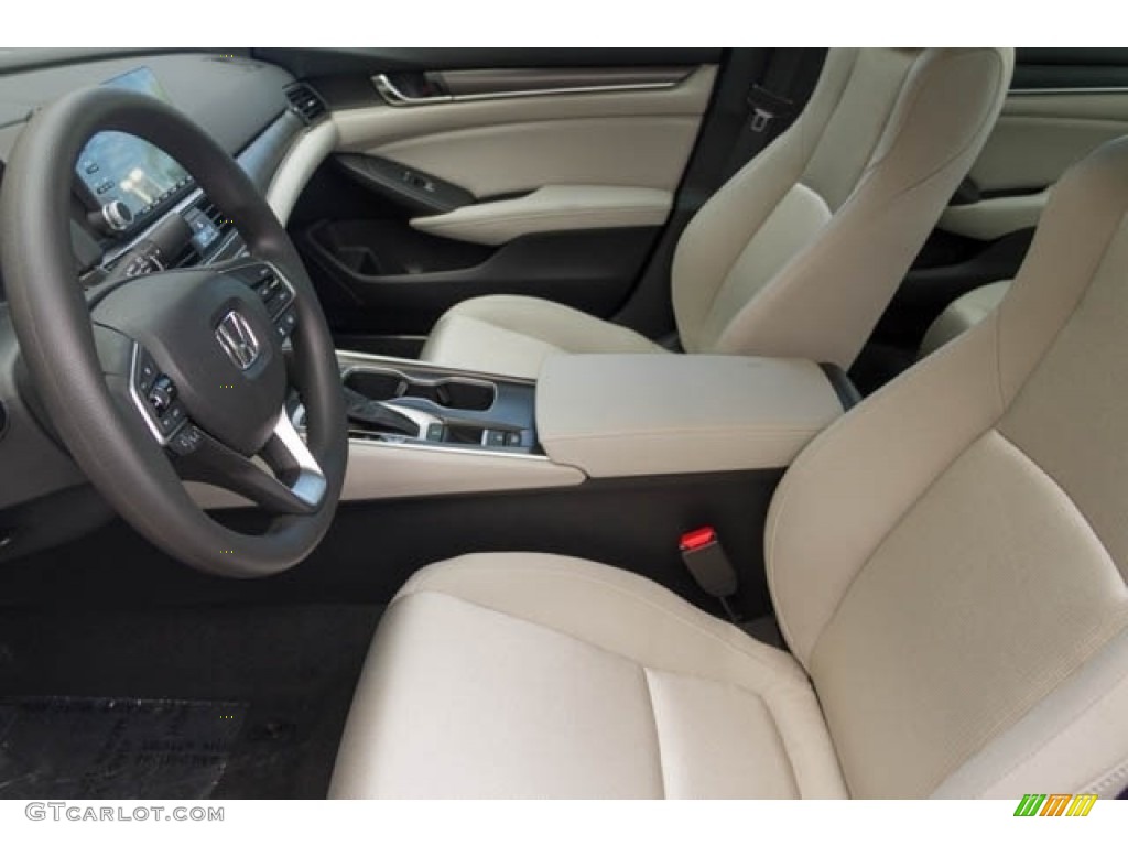 2019 Accord LX Sedan - Platinum White Pearl / Ivory photo #7