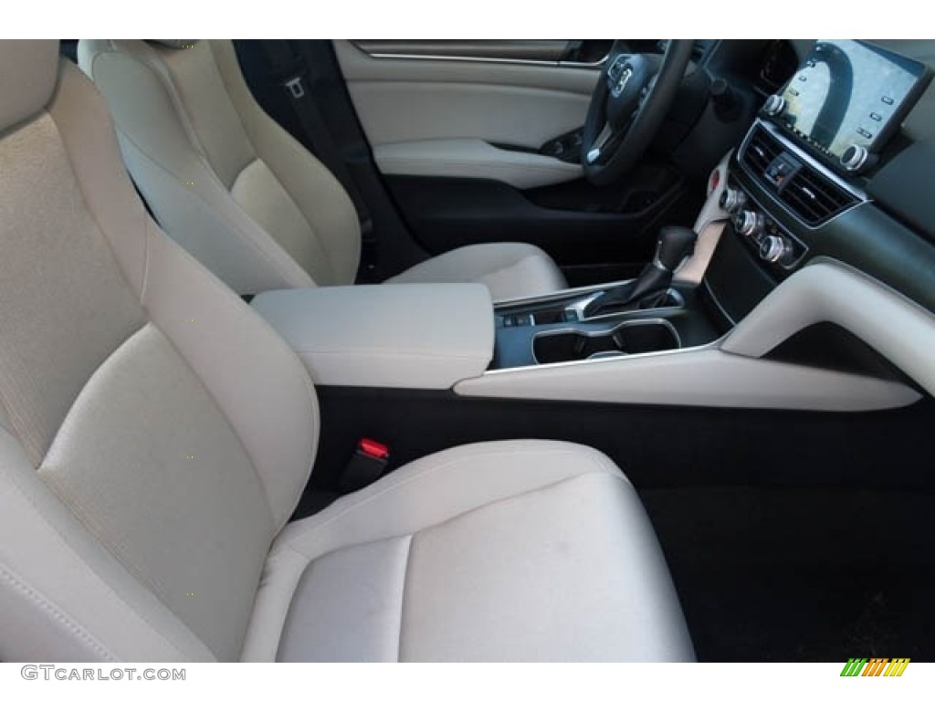 2019 Accord LX Sedan - Platinum White Pearl / Ivory photo #24