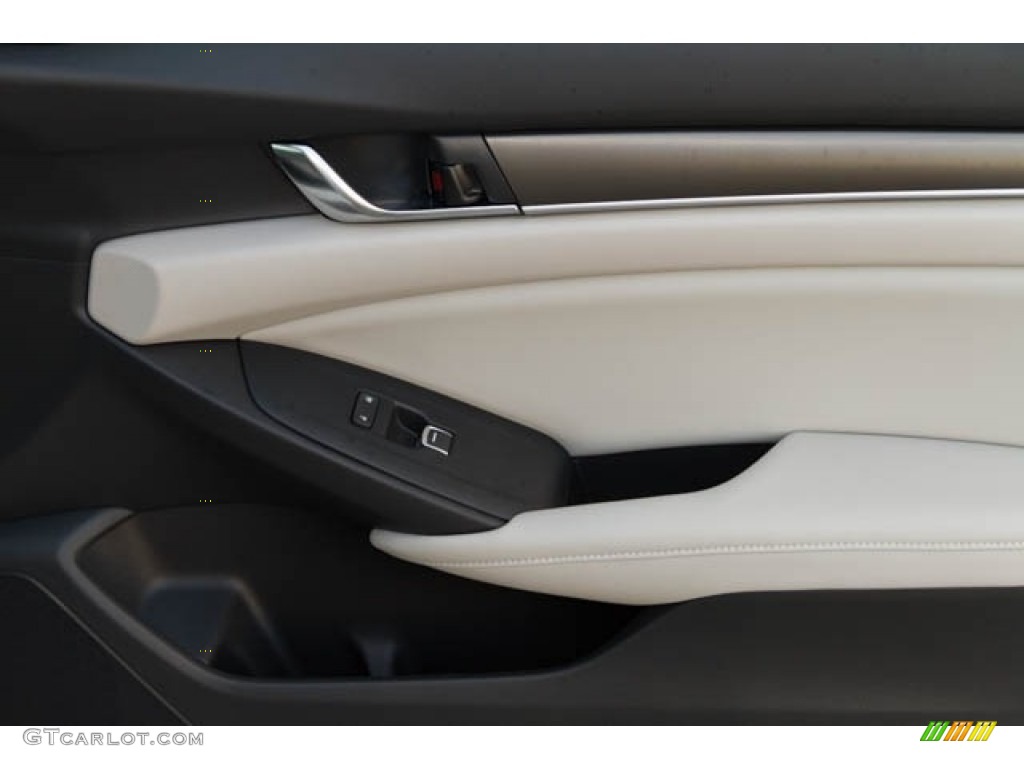 2019 Accord LX Sedan - Platinum White Pearl / Ivory photo #25