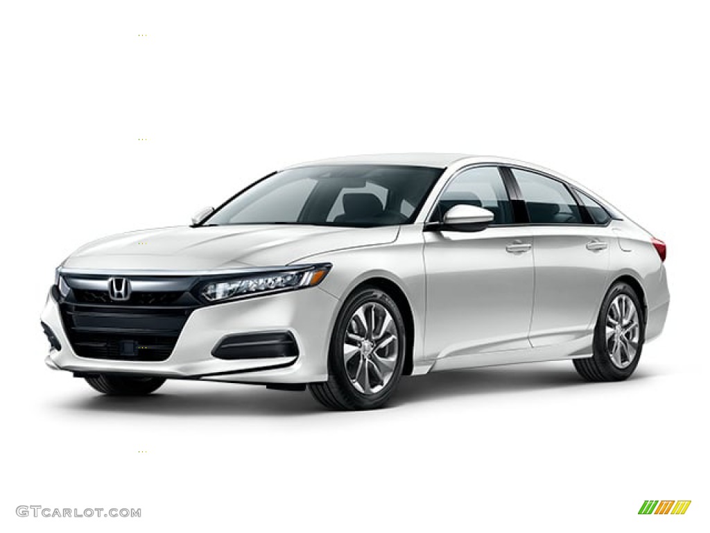 2019 Accord LX Sedan - Platinum White Pearl / Ivory photo #30