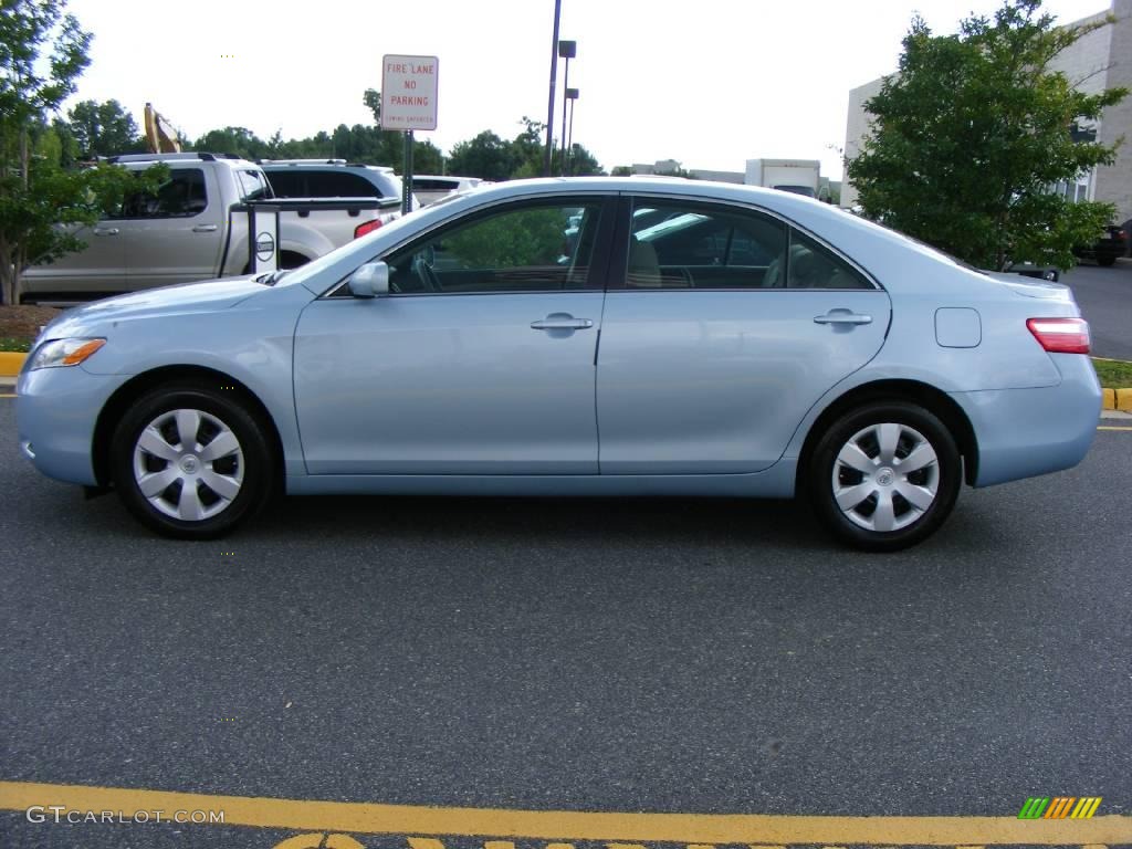 2009 Camry LE - Sky Blue Pearl / Ash photo #18