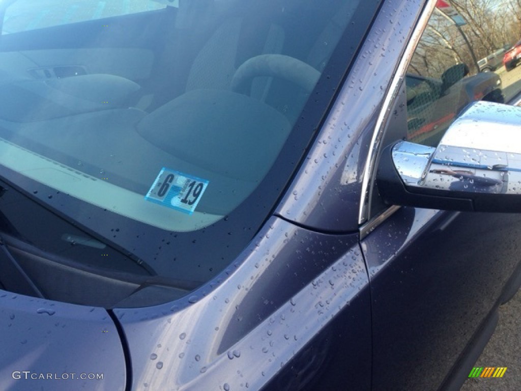 2013 Terrain SLE AWD - Atlantis Blue Metallic / Jet Black photo #6