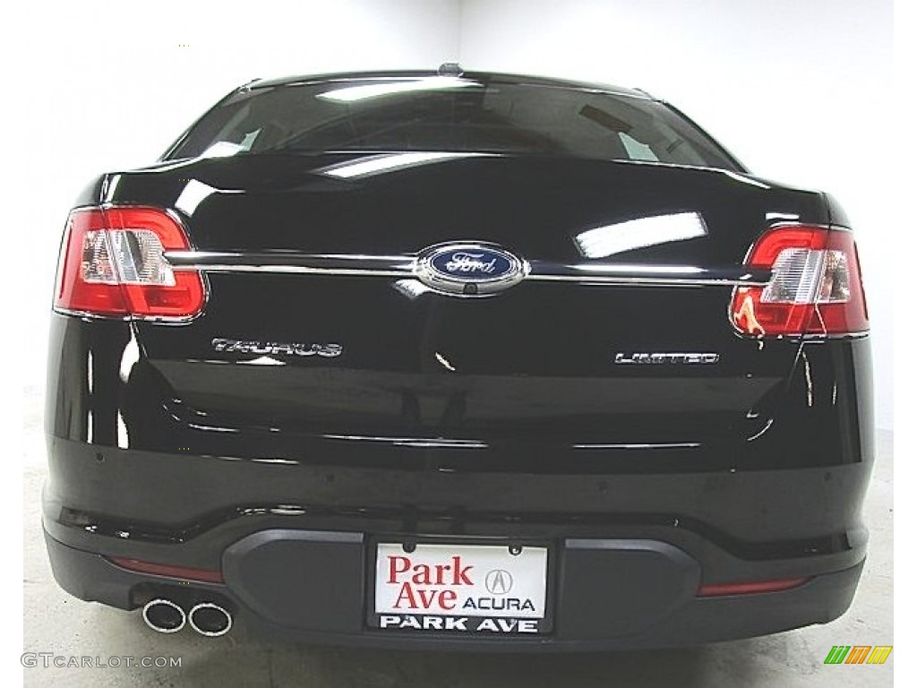 2012 Taurus Limited - Ebony Black / Charcoal Black photo #3