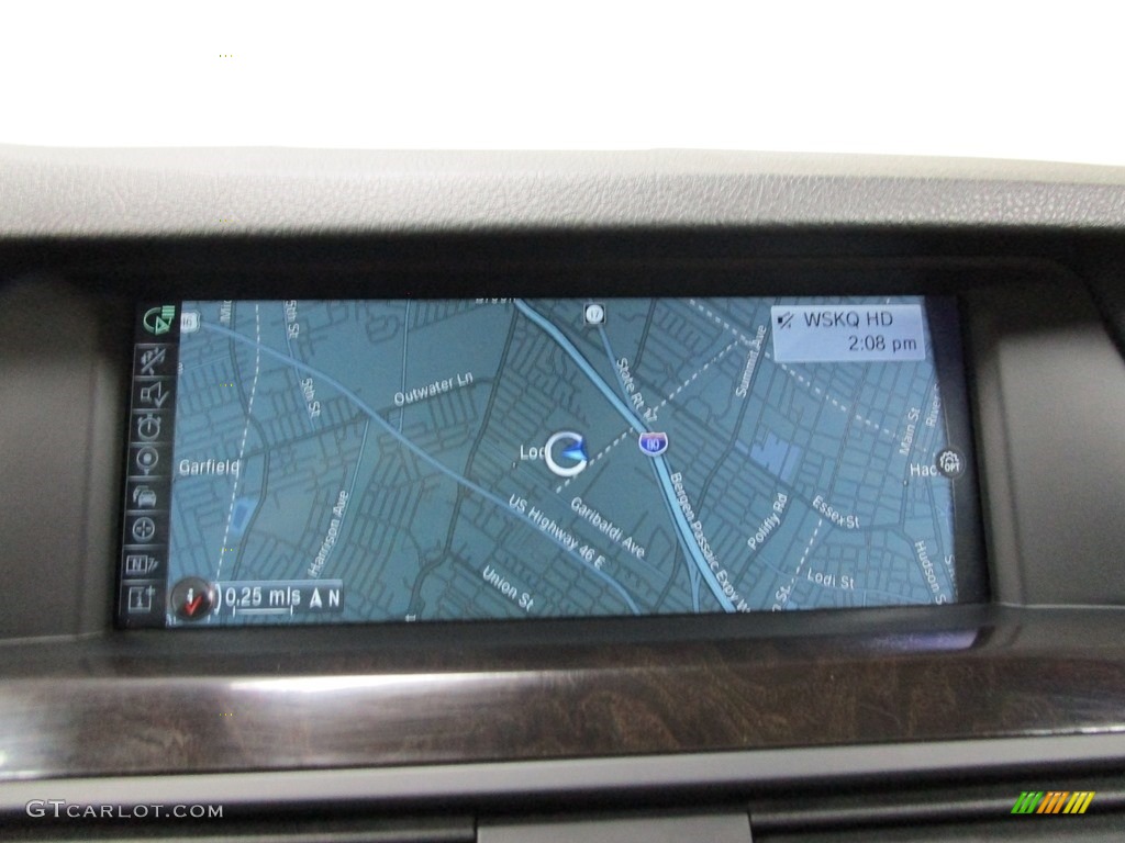 2013 5 Series 528i xDrive Sedan - Dark Graphite Metallic II / Oyster/Black photo #25