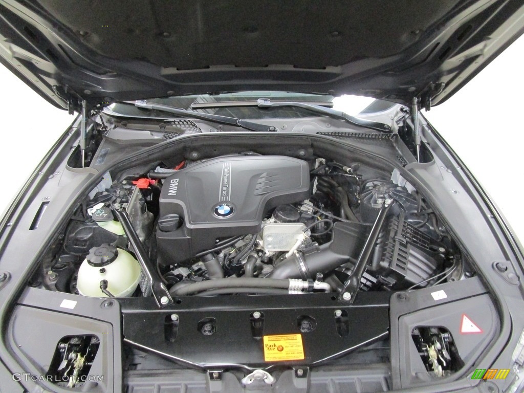 2013 5 Series 528i xDrive Sedan - Dark Graphite Metallic II / Oyster/Black photo #28