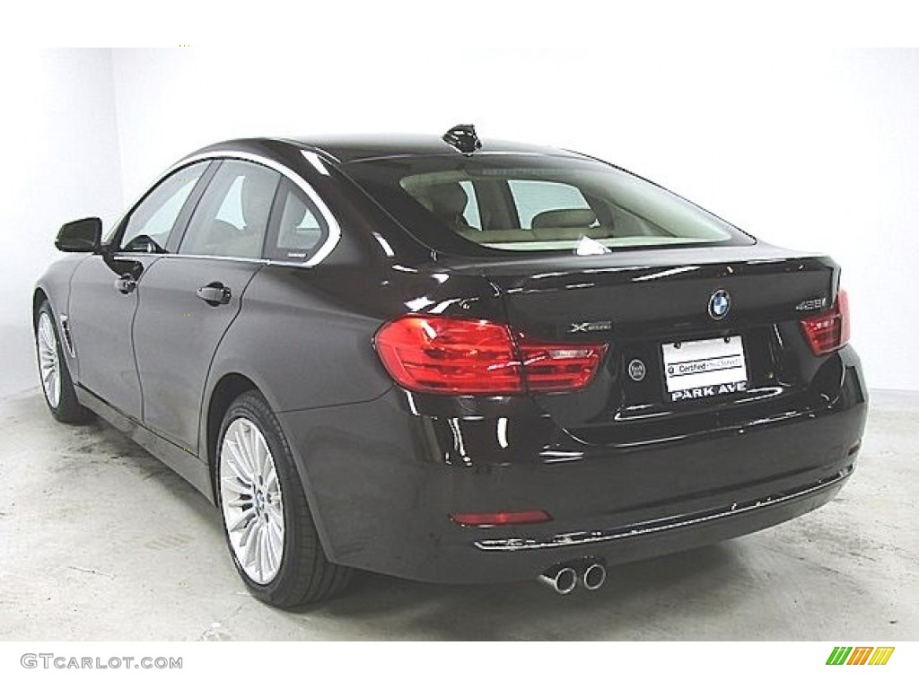 2015 4 Series 428i xDrive Gran Coupe - Sparkling Brown Metallic / Venetian Beige photo #2