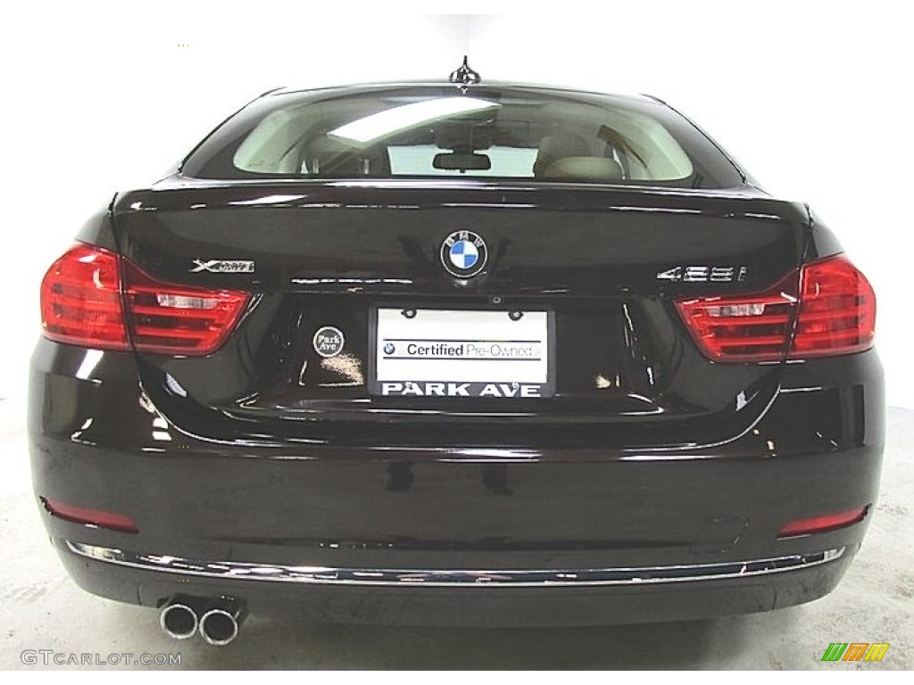2015 4 Series 428i xDrive Gran Coupe - Sparkling Brown Metallic / Venetian Beige photo #3
