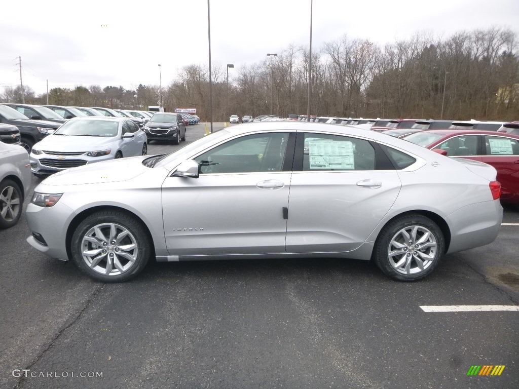 Silver Ice Metallic 2019 Chevrolet Impala LT Exterior Photo #131283256