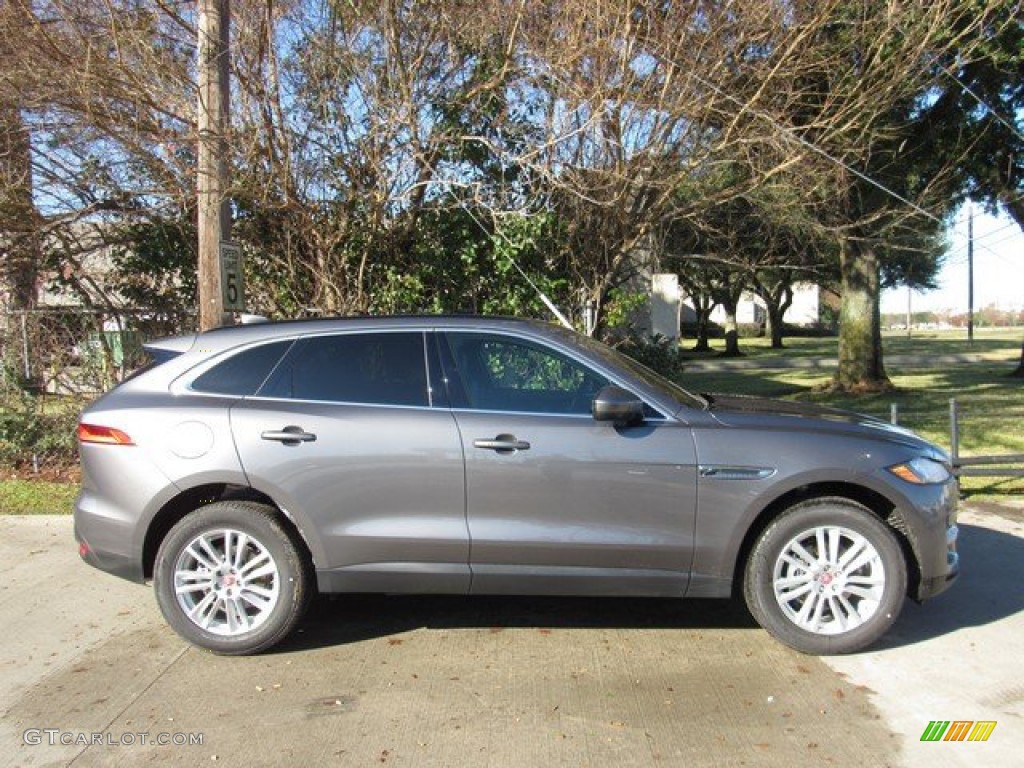 2019 F-PACE Prestige AWD - Corris Grey Metallic / Ebony photo #6