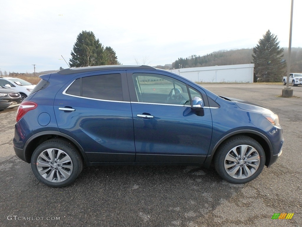 2019 Encore Preferred - Deep Azure Metallic / Ebony photo #4