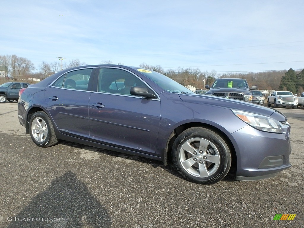 2014 Malibu LS - Atlantis Blue Metallic / Jet Black/Titanium photo #4