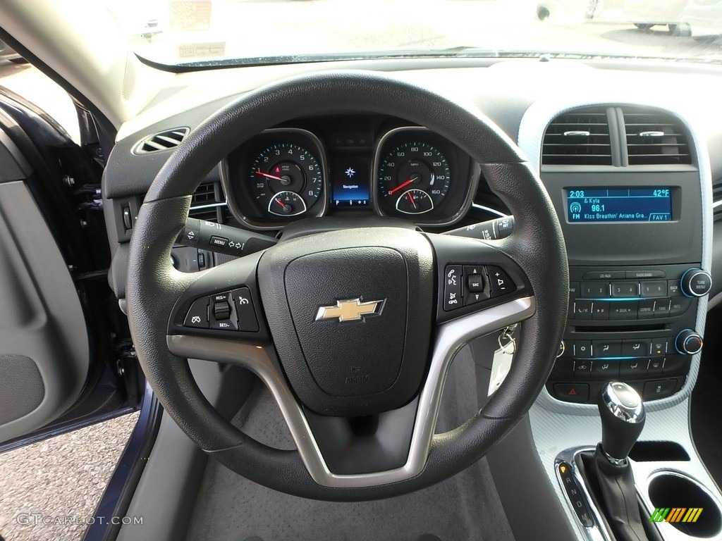 2014 Malibu LS - Atlantis Blue Metallic / Jet Black/Titanium photo #23
