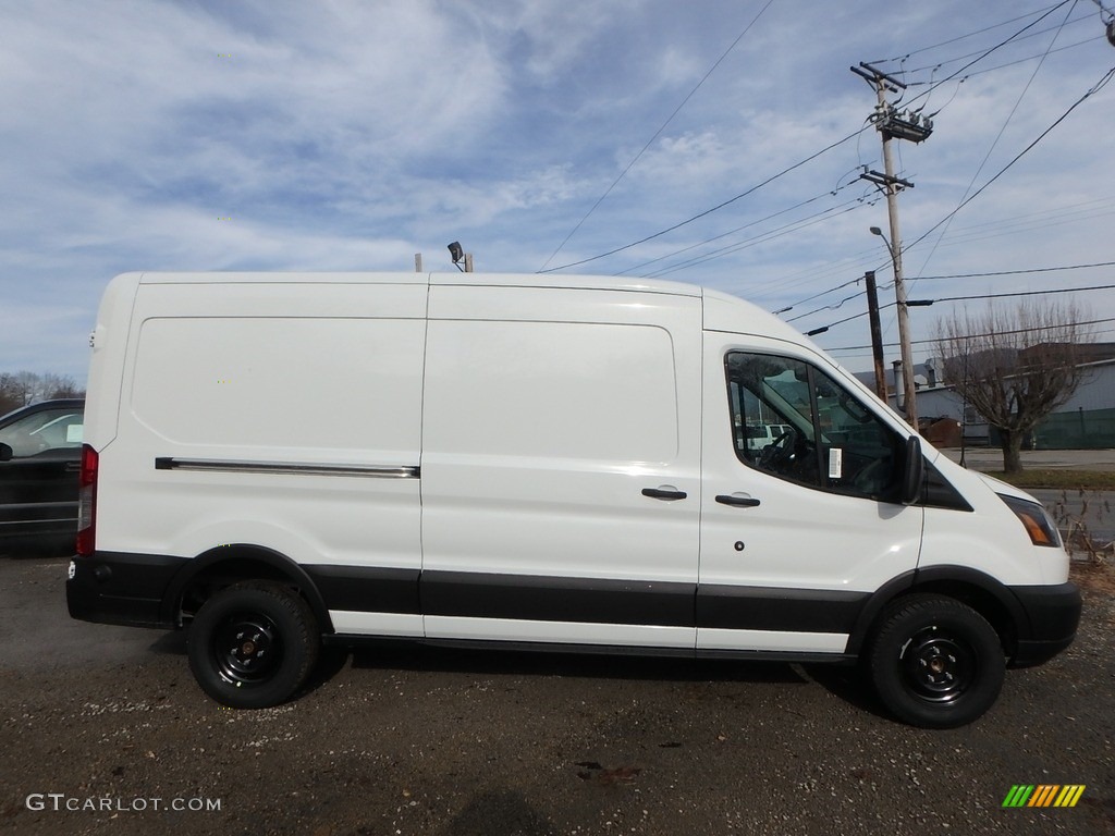 2019 Transit Van 250 MR Long - Oxford White / Pewter photo #1